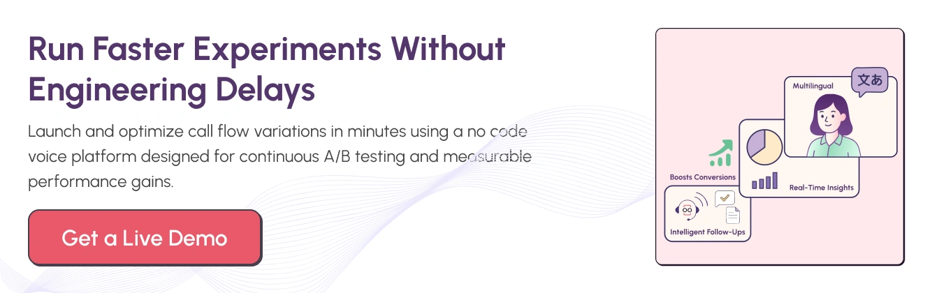 Why No Code Voice AI Is Better for Rapid AB Testing in Call Flows best