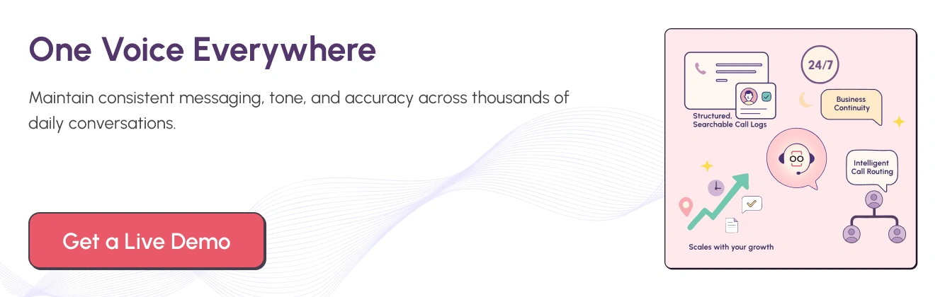 How Voice AI Keeps Business Communication Consistent at Scale