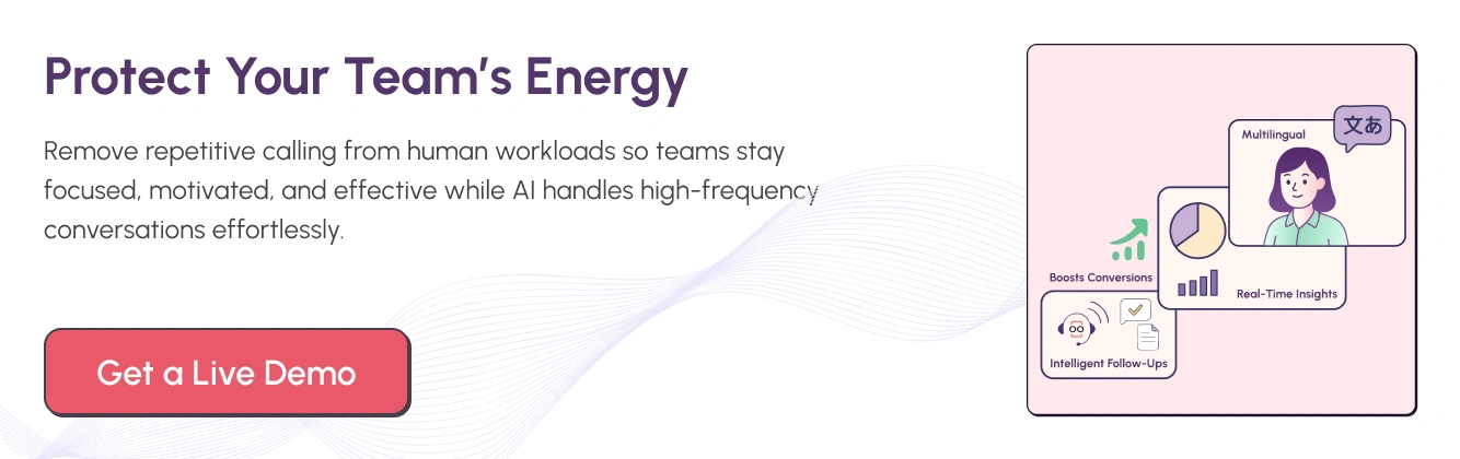How Voice AI Solves Repetitive Call Burnout in Sales and Support Teams