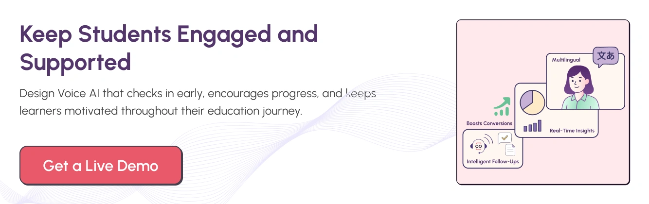 How EdTech Companies Use Voice AI to Prevent Dropouts cta