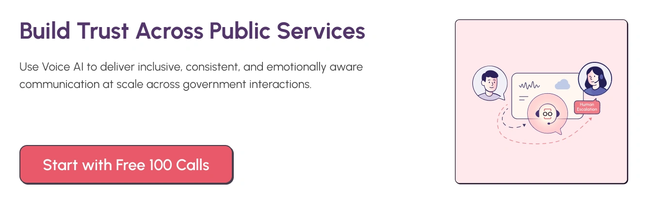 Why Government Services Need Empathy-Driven Voice AI