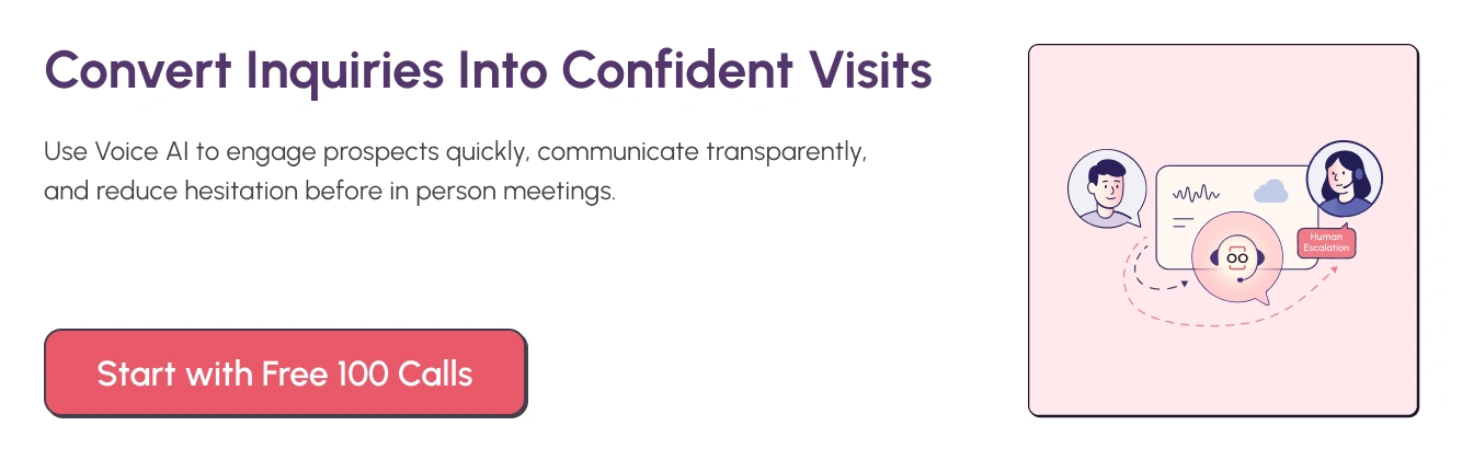 Why Real Estate Companies Are Using Voice AI to Build Trust Before Visits