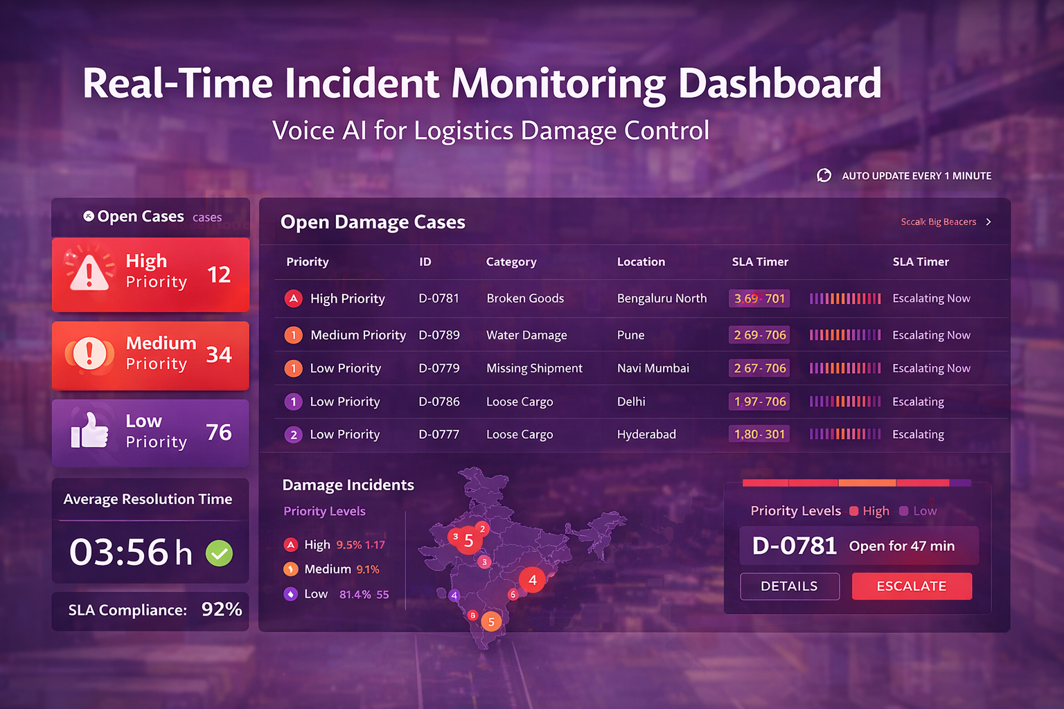 Voice AI for logistics