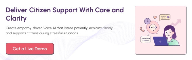 Why Government Services Need Empathy-Driven Voice AI