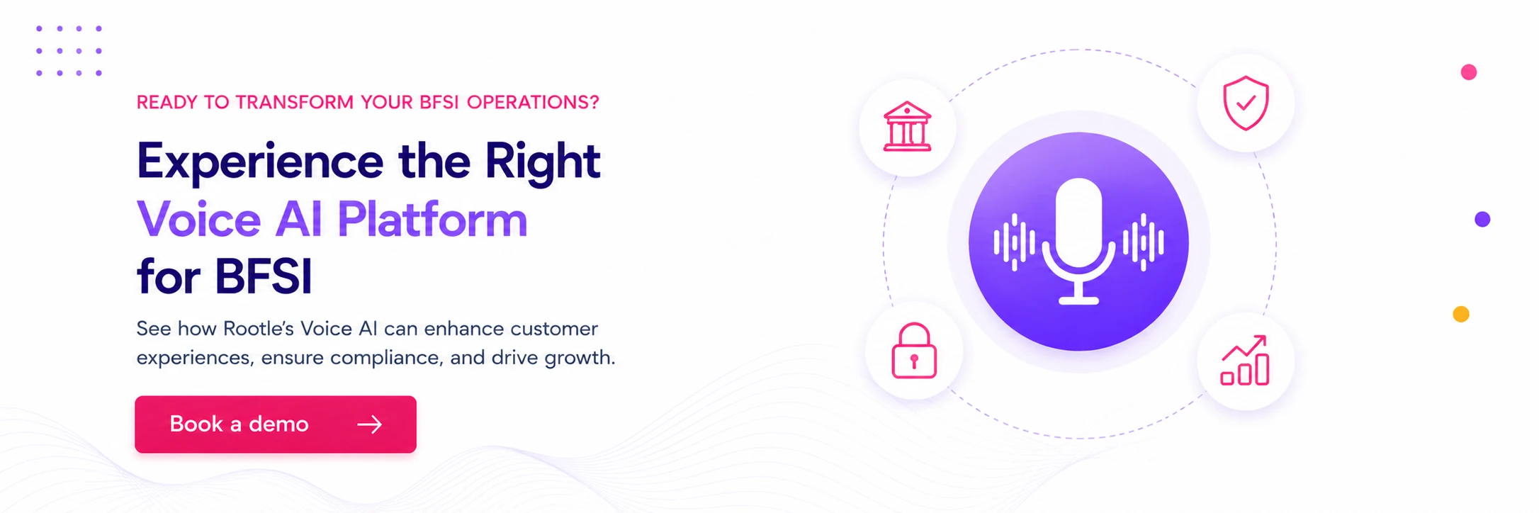 BFSI Voice AI Platform - Book a demo