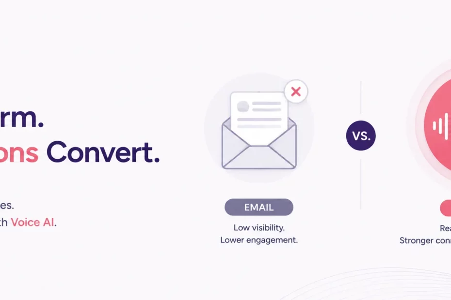 Lead Nurturing Email vs. Voice AI Why Indian Leads Pick Up Calls, Not Emails