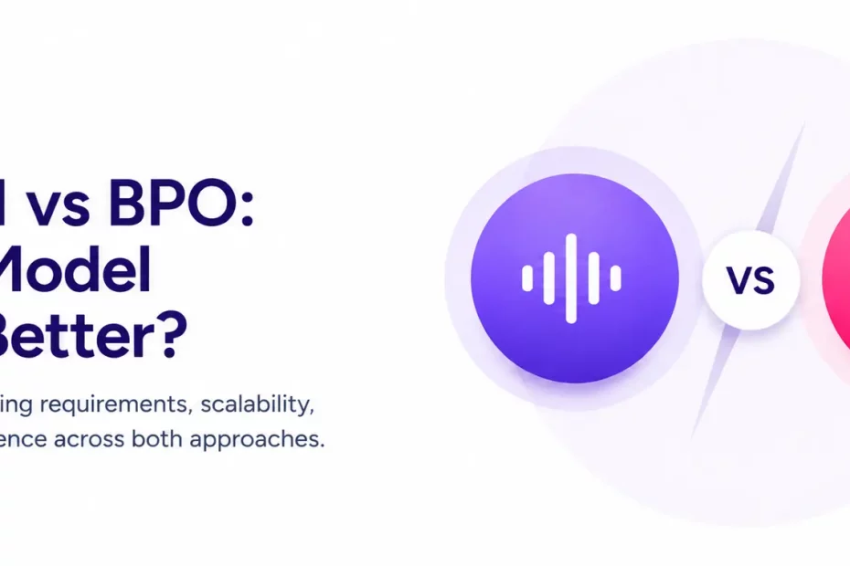 Voice ai vs BPO