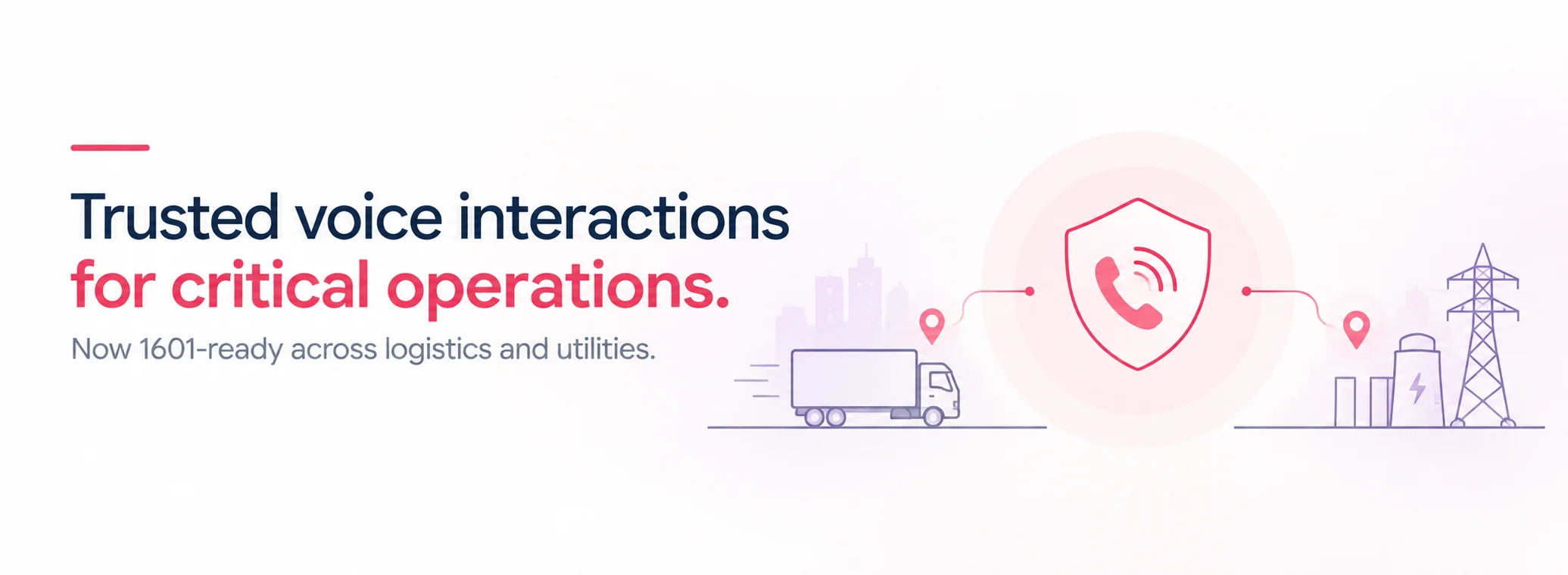 TRAI 1601 Series: Secured Voice Calls for Logistics & Utilities